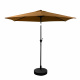 Aga Kippbarer Garten-Sonnenschirm 250 cm Braun