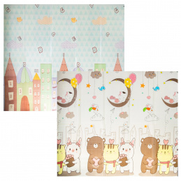 Aga4Kids Kinder Faltbare Schaumstoffmatte 200x180 cm DS3018