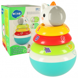 Aga Regenbogen Einhorn Lernpyramide HOLA