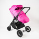Aga Sportwagen Schwarz/Rosa