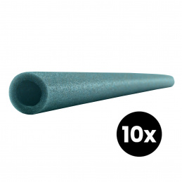 Aga Schaumstoffschutz für Trampolinenstangen 70 cm Dunkelgrün 10 Stück