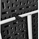 Aga Garten Klapptisch 240x74x74 cm Schwarz