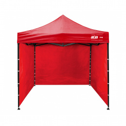 Aga Pavillon, Pop-up-Pavillon, Partyzelte, Faltpavillon  3x3m Rot