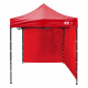 Aga Pavillon, Pop-up-Pavillon, Partyzelte, Faltpavillon  2x2m Rot