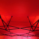 Aga Pavillon, Pop-up-Pavillon, Partyzelte, Faltpavillon  3x4,5m Rot