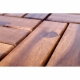 Linder Exclusiv Set Akazie Holzfliesen, Akazien-Terrassenfliesen 30x30 cm 22er Set