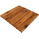 Linder Exclusiv Akazien-Terrassenfliesen 30x30 cm 22 Stück 22er Set
