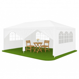 Aga Gartenpavillon 3x6 m Weiß