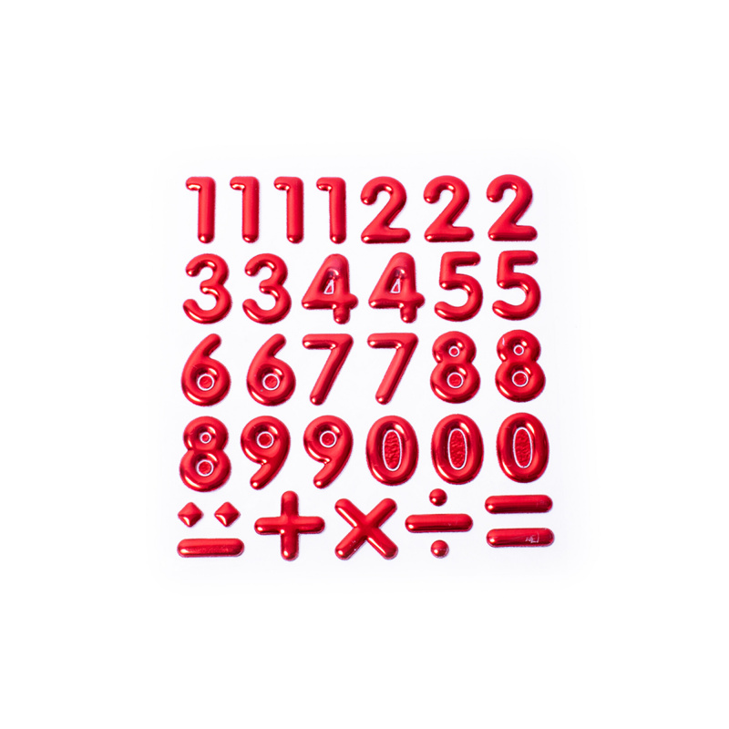 Aga4Kids Selbstklebende Zahlen DS8109CC