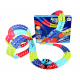 Bunte flexible Autoschiene 184 ele 4m ZA4379 universal