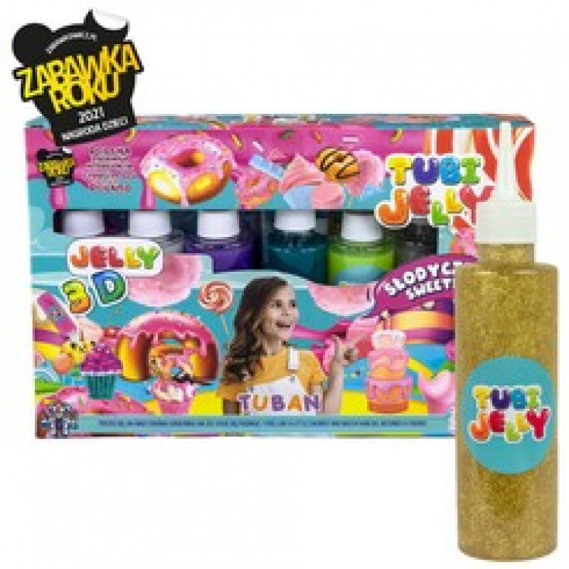 Tuban Set Tubi Geleebonbons 6 Farben ZA4514 universal