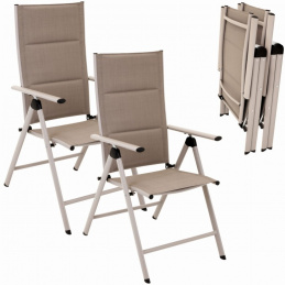 2 x Krzesła ogrodowe składane
