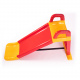 Doloni Kinderrutsche, Gartenrutsche 140 cm Rot-gelb