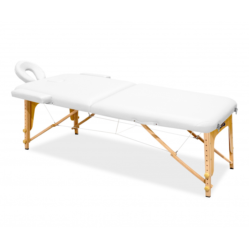 Aga Massageliege aus Holz MR6150 Weiss