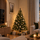 Aga Weihnachtsbaum Tanne Tannenbaum Christbaum 150 cm, Künstlicher Weihnachtsbaum, Tannenbaum mit ständer, Christbaum, Kunstbaum Weihnachten