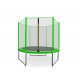 Aga SPORT PRO Trampolin 150 cm Hellgrün + Schutznetz