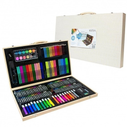 K101A ZESTAW MALOWANIA  RYSOWANIA KREDKI