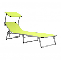 Aga Gartenliege GARDEN EXCLUSIVE MC372310GG Gelb-Grün
