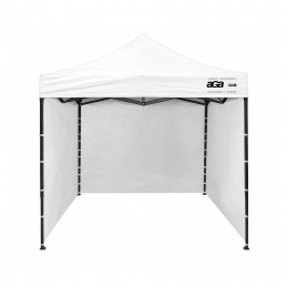 Aga Pavillon, Pop-up-Pavillon, Partyzelte, Faltpavillon  3x3m Weiß