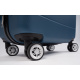 Aga Travel Kofferset, Reisekofferset MR4656 Dunkelblau, Hartschalenkoffer, Doppeltragegriff mit Zahlenschloss, Trolley Reisekoffer 3tgl 4 Rollen Reisekoffer