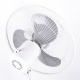 Aga Standventilator 43 cm Weiß, 3-Geschwindigkeitsstufen, Oszillation, Verstellbare höhe, 45 W