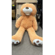 Aga4Kids Plüschbär 130 cm Hellbraun mit Pfoten 6DZ012 - 2. QUALITÄT