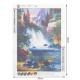 Diamantmalerei Stickerei Diamant Painting Dekoration Kreuzstich 16137, Muster:Wasserfall H16137
