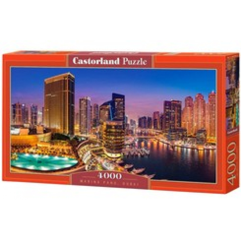 CASTORLAND-Puzzle 4000 Teile - Marina Pano, Dubai