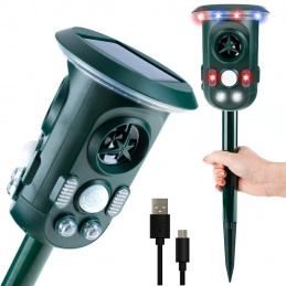 K751D2 ODSTRASZACZ ZWIERZĄT 360 LED UFO