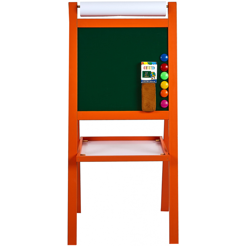 Aga4Kids Doppelseitige Magnettafel für Kinder TEDDY MRDB04 4in1