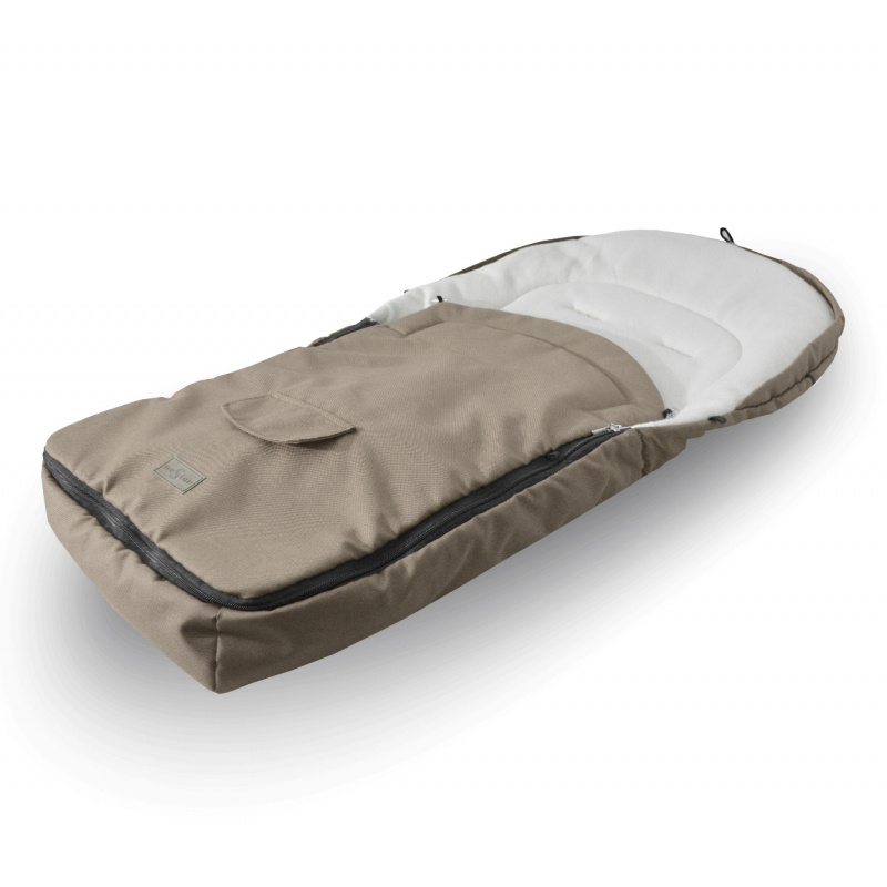 Aga Kinder Fußsack Klasik Polar Len Beige