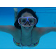 Aga Tauchmaske Schwimmbrille schwarz