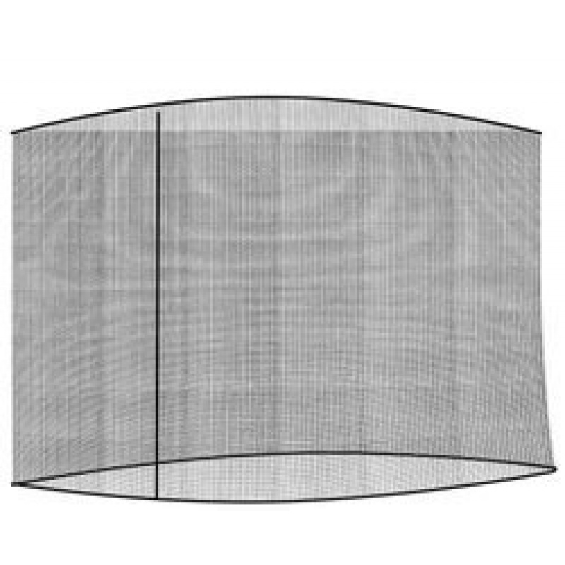 Moskitonetz für Garten Sonnenschirm 260 x 350 cm Malatec