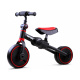 TINY BIKE Dreirad/Roller 3in1 SP0663 Schwarz/Rot