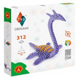 Alexander zestaw kreatywny Origami 3D – Plezjozaur ZA6084 uniwersalny