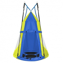 L70IB HAMAK NAMIOT GNIAZDO HUŚTAWKA BLUE