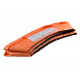 Aga SPORT FIT Trampolin 180 cm 6 ft Orange + inneres Schutznetz