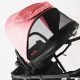 Aga Sportwagen Schwarz/Rosa