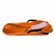 Aga Kinder Schlitten DS493 Orange, Hochwertige Kinderschlitten aus Kunststoff, mit Bremsen, stabile und schöne Schlitten für Kinder