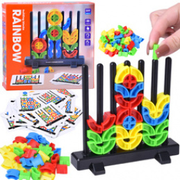 Montessori geometryczna układanka na spostrzegawczość ćwiczenie rąk ZA5808 uniwersalny