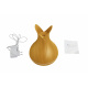 Aga Aroma Diffuser MRDI05 mit Led-Beleuchtung mit wechselnden 7  Farben, Luftbefeuchter, Raumbefeuchter Hellbraun