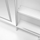 Aga Schminktisch mit Spiegel und LED-Beleuchtung + Hocker MRDT29 Weiß