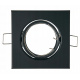 Deckenleuchte  GU10 71064 Quadratische Deckenstrahler Deckenleuchte Deckenlampe Deckenstrahler - schwarz - schwenkbar