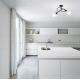 LED-Deckenleuchte LOFT - 2xE27 - WEISS