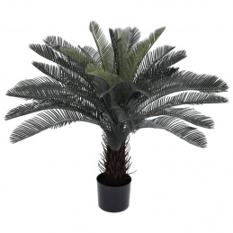 Doniczkowa Palma roślina sztuczna zielona - 90 cm