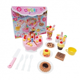 B22F ZESTAW URODZINOWY TORT 75 EL.