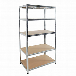 Linder Exclusiv Steckregal, Werkstattregal,Schwerlastregal, Lagerregal, Metallregal 180x100x60 cm