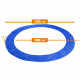 Aga Trampolin Randabdeckung 427 cm 14 ft Blau, Randschutz, Trampolinzubehör, Federabdeckung für Trampolin