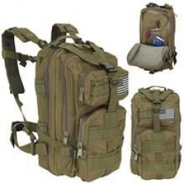 Militärrucksack 28L grün ISO 8916