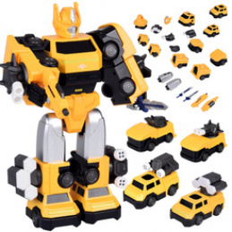 Zabawka Robot Magnetyczny Transformer 2w1– duża figurka – akcesoria ZA6009 uniwersalny